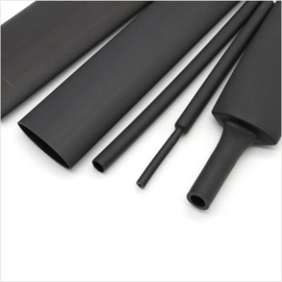 China Flame Retardant Adhesive Lined Medium Wall Cross Linked Polyolefin Heat Shrink Tubing for sale