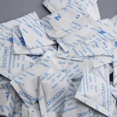 China 15g Super Dry Desiccant Bag Battery Desiccant for sale