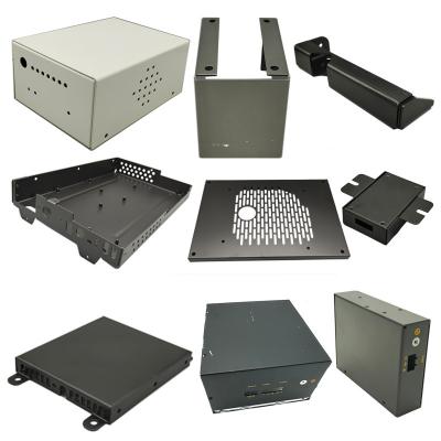 China Custom Stainless Steel Factory Sheet Metal Fabrication Electrical Cabinet Computer Case Sheet Metal Enclosure PC Case for sale