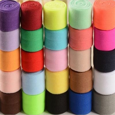 China Guangzhou factory wholesale 10mm sustainable bias binding fold over elastic for garmentsTC89 for sale