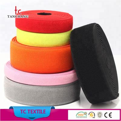 China Viable Wholesale Single Side Elastic Hook and Loop Tape Self Adhesive Hook and Loop Tape TCMST16-150 for sale