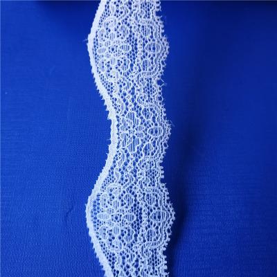 China 2018 New Design 3.5cm Nylon Spandex Lingerie Stretch Lycra Lace Workable Balance LSHB7258 for sale