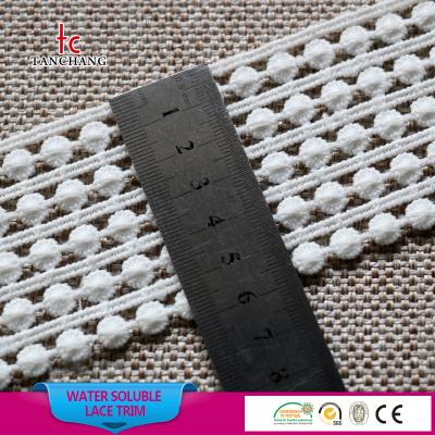 China Viable Wholesale Chemical Lace Trim Lace Trim Water Soluble Cotton Crochet Lace Trim SRTM16 for sale