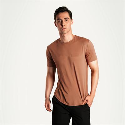 China Anti-wrinkle cotton cheap custom logo crewneck short sleeve design sports t-shirts for men casual plain round neck t-shirt for sale