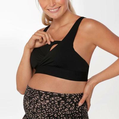 China Wholesale Wireless Nursing Soft Breathable Maternity Bra Sports Bra For Women Nursing Yoga Bra for sale