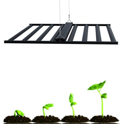 China 8 Bars Dimmable 720W Foldable Bar Full Spectrum Indoor 5X5 Plant Lights IR 650W Vertical Commercial Agriculture Led Grow Light for sale