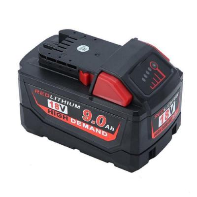 China Ciclo profundo de alto rendimiento MSDS de la batería 18V 9Ah de M18B Milwaukee M18 en venta