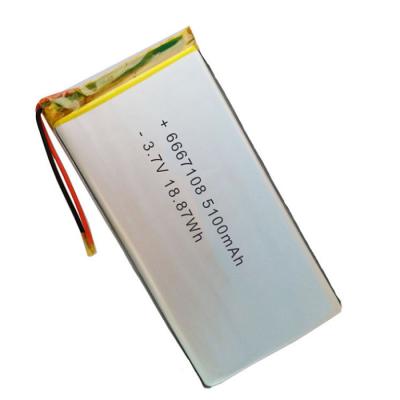 중국 RC 헬리콥터를 위한 18.87Wh Li 이온 폴리머 배터리 3.7V 5100mAh 리튬-폴리머 전지 판매용