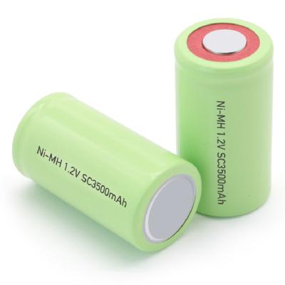 Китай Батарея 1,2 v AAA NiMh клетки гидрида металла никеля SC3500mAh перезаряжаемые продается