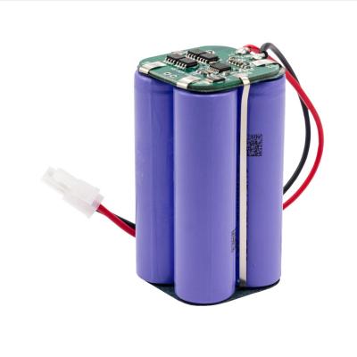 China 14.8V 2600mAh 18650 Lithium Ion Battery Pack for Sweeper for sale