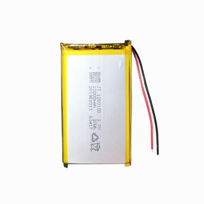 China 10000mAh Polymer Lithium Ion Battery 1260100 For LED Lamp for sale