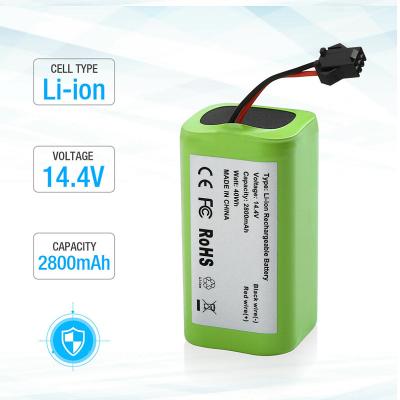 China MSDS 14.8V 2800mAh Lithium Battery Pack for Electric Mop for sale