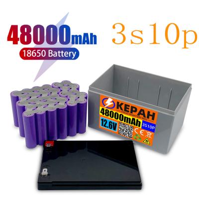 중국 MSDS는 보호판과 12.6V 48000mAh 리튬 이온 배터리 팩을 증명했습니다 판매용