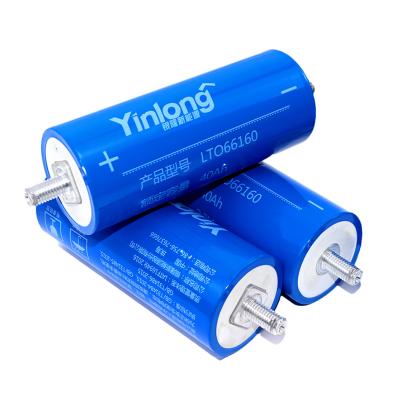 Κίνα Yinlong 66160 Titanate LTO λίθιου 2.3V 40Ah μπαταρία για το ακουστικό ηλιακό σύστημα αυτοκινήτων προς πώληση