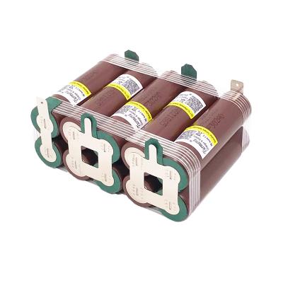 Chine 30A déchargent 18650 paquets 18V 6000mAh de batterie au lithium à vendre