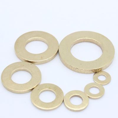 China JUHAO Flat Aluminum Flat Washers High Quality Copper Washer BIG Brass Flat Washer for sale