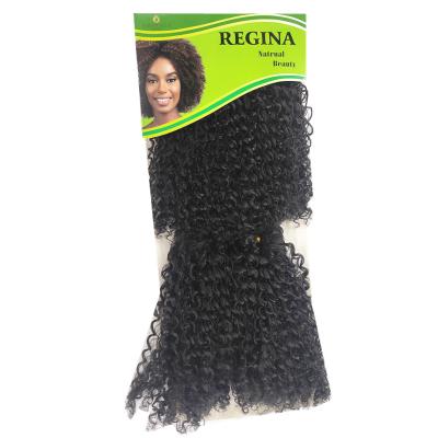 China REGINA 2pcs Brand Brand Synthetic Hair Hair Weave X-Ring Hair Weave Green Cheap Curly Weave Good Quality Short Hair Weave Green for sale