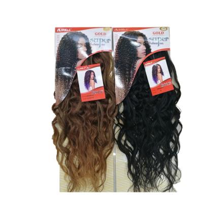 China SUPER BEATA Gold Ring-x Hair Weave Hair 26