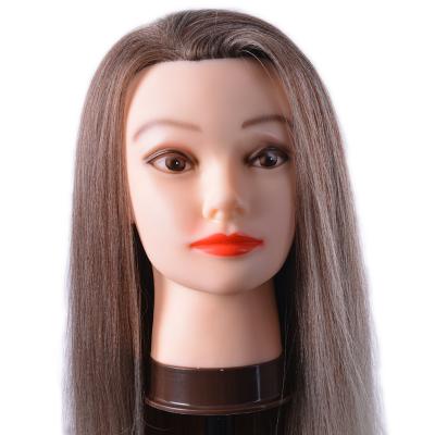 China Yaki Premium Synthetic Hair Dummy Head 24inch Head Practice Wig For Styling Hair for sale