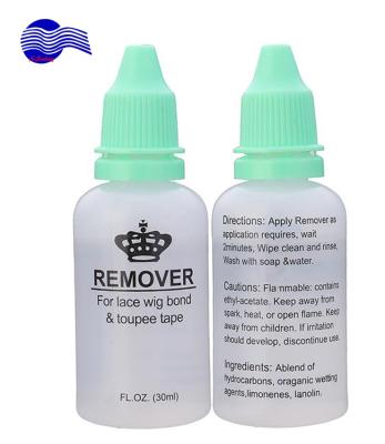 China Put on glue remover for hairpiece lace wig tie and tape 1FL., 30ml ounce adhesive remover for sale