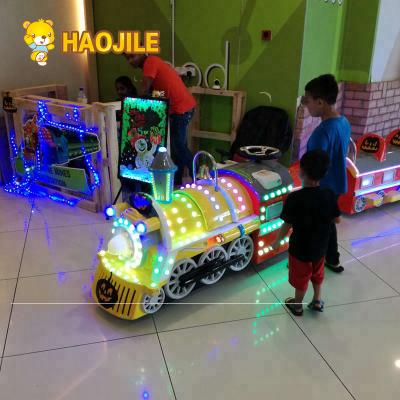 China Mini fiberglass shopping mall kiddie ride train battery operated fiberglass trackless train for sale for sale