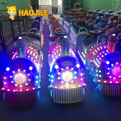 China Fiberglass CE Approval Factory Price Shopping Mall Kids MiniTrackless Electric Train For Sale for sale