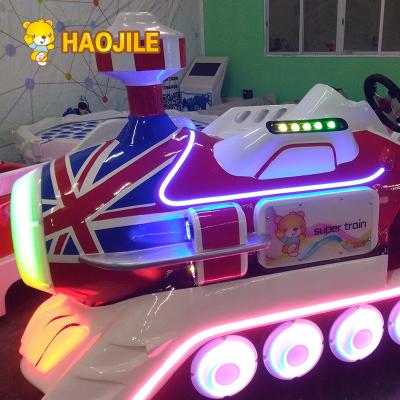 China Fiberglass Children And Adult Mall Amusement Park Rides On Electric Trackless Train For Sale for sale