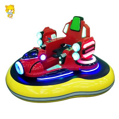 China Amusement Park Fiberglass Shoot Gun Battery Operated Warrior Single Inflatable Dodgem Laser Bumper Car for sale