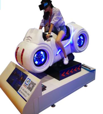 China VR Game Machine Motorcycle Racing Car VR Simulator 9D Engine VR Simulator L1..7*W1.2*H1.6m for sale