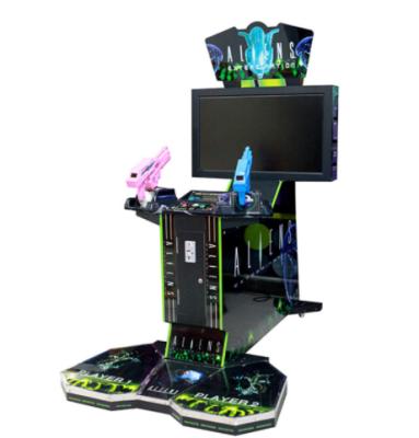 China Amusement Equipment Hot Selling Gun Coin Operated Aliens Arcade Game Machine W1640*D2060*H2330mm for sale