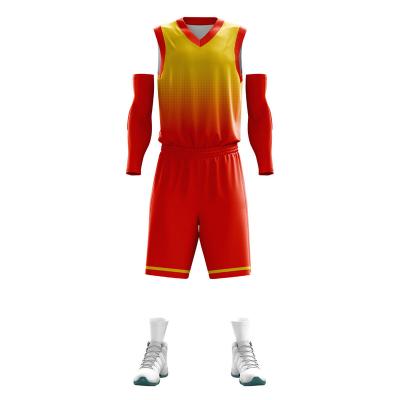 China Top Grade Antibacterial Antibacterial Thai Premium Football Cheap Sublimation Adult Sets Unisex Custom Made Basketball Tank Top Uniforms for sale