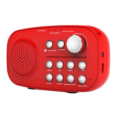 China New PORTABLE PORTABLE WIFI Internet Radio supports TF card BT radio full-band speakers wifi listening portable radio for sale