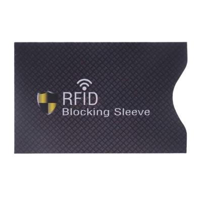 China NATIONAL Rfid Blocking Shield Credit Card Sleeve Anti Theft Foil Debit ID Card Holder Protector For Wallets Purses for sale