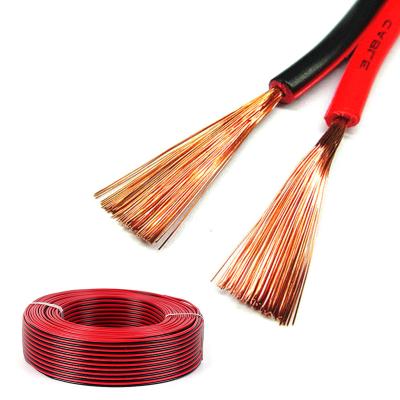 China Other Manufacturers Hot Selling RGB Copper Conductor PVC Electrical Wire Flexible Flat Power Cable for sale