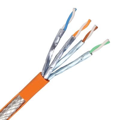 China 23AWG CAT6A CAT7 CAT7E ETHERNET CABLE 650MHZ SFTP SHIELDED LSZH 1000FT 500M Than ROLL NETWORK LAN CABLE CAT 7 CAT6A/CAT7/CAT8 for sale