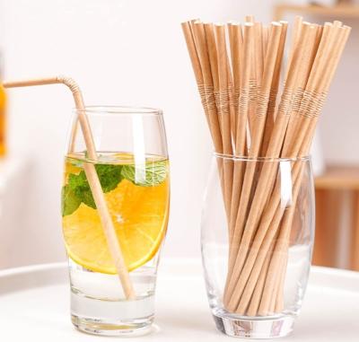 China Food Grade Recyclable Round Durable Sharp Shapes Paper Straws Drink for sale