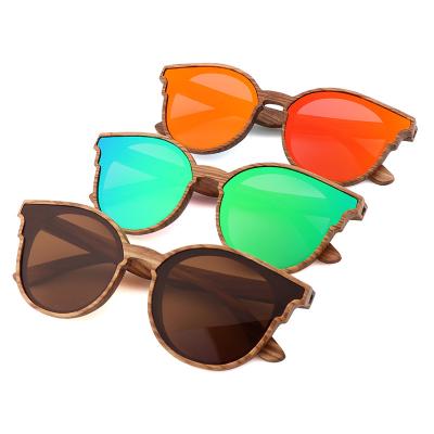 China 2022 Women Shaded Wooden Unique Designer Luxury Vintage Sling Hinge Polarized Custom Sunglasses RTS Retro for sale