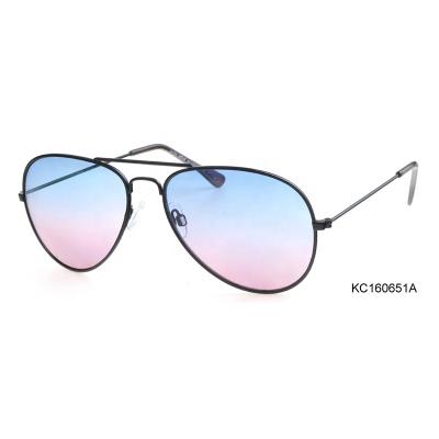 China Fahion 2021 Hot Sale Metal Frame Vintage Metal Frame Fashion Quality Oval Sunglasses Men Women UV400 Sunglasses for sale