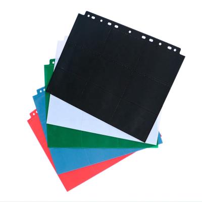 China Hot-selling new-frame PP photo album book factory high transparent loose-leaf 3 grids holes 9 mass customization for sale