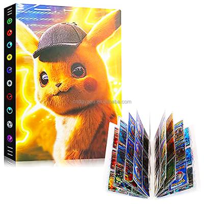 China Photo Album Factory PP Material 4 Inch Grid 2*3 Ultrasonic Pressed Game Card Baseball Card Trading Card Storage Custom Book for sale