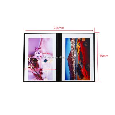 China 2 Grids Factory Made Standard Super Multi-capacity 4*6 Inch Double Side Waterproof Transparent Photo Album for sale