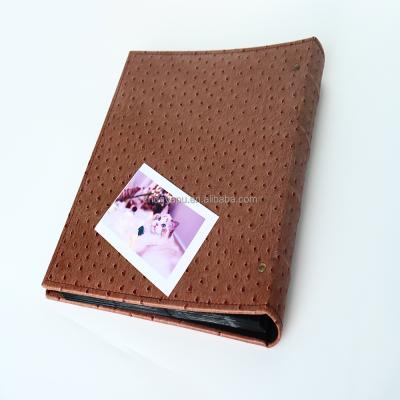 China Ultrasonic Pressed Photo Album Europe and the United States Hot Wave Album Korean Style 12*12 Lychee White Inner Page Leather Case High-end Album for sale