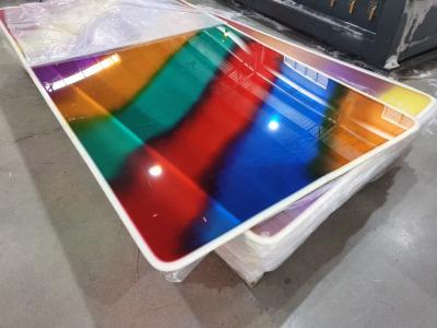 China Schneiden von PMMA-Acrylblechen, frei von Proben, UV-geschützte transparente Acrylplatten zu verkaufen