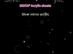 5mm 6mm Flexible Mirrored Plastic Sheet Coloured Acrylic Mirror Sheet  For Wall