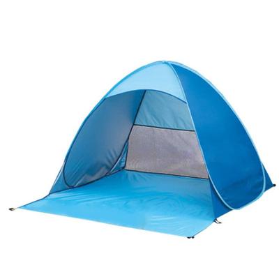 China Extended Type Outdoor Beach Tent Waterproof Instant Pop Up 2-4 Person Camping Instant Pop Up Outdoor Backpacking Shelt for sale