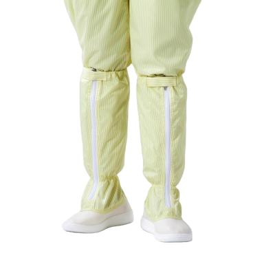 China Polyester China Cheap Price Cleanroom Esd Smock Esd Apparels Overboots for sale