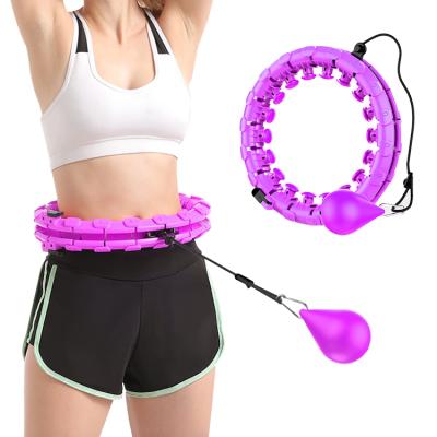 China Hoola Hoola Weight Loss Sport Weight Loss Home Exercise Hoola Massager Hoola Waist Circles Fitness Massager Gym Fitness Detachable Slim Abdominal Detachable Slim Abdominal Non-Slip Equipment Adjustable Hoola Circles for sale