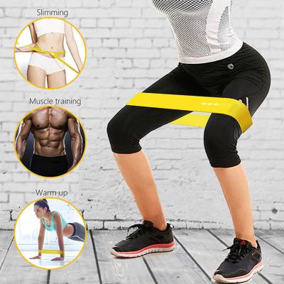 China Durable Natural Latex Resistance Loop Exercise Stretch Exercise Workout Bands Exercise Resistance Bands for sale