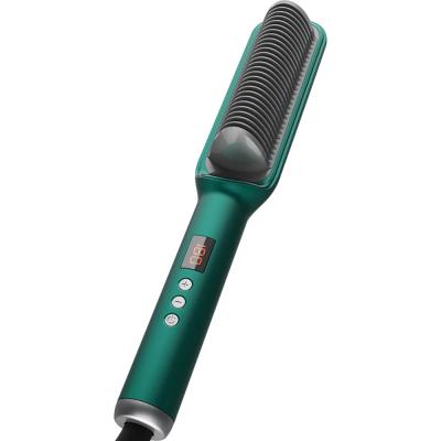 China 2022 Safety Popular Hair Negative Ions Hair Straightening Comb Portable Hair Straightener for sale