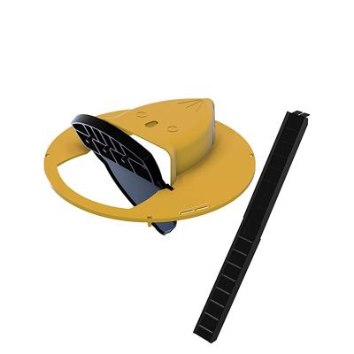 China New Viable Humanitarian Bucket Mouse Trap Flip Bucket Lid Auto Reset Balance Design Balance Mouse Trap and Mouse Trap Bucket for sale